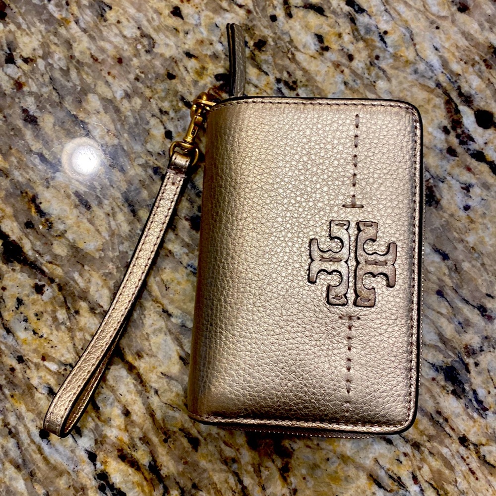 Tory Burch wristlet wallet